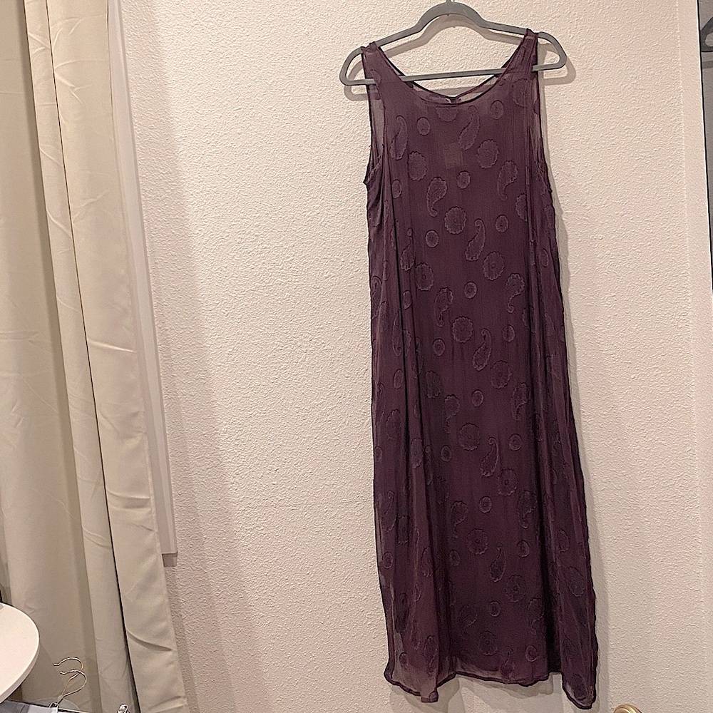 Sheer paisley‎ maxi dress - Picture 2 of 13